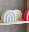 OYOY Nachtlamp - Rainbow - 18x14x6 cm - Cherry Red - OYOY - OneSize - Nachtlampen