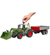Bruder Tractor - Fendt Vario 211 m. Voorlader en Ti... - 02182 - Bruder - OneSize - Tractors