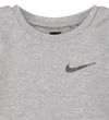 Nike Romper s/s - Birch Heather - Nike - 6 mnd - Rompers Korte Mouw