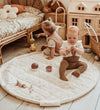 Play&Go Speelmat - Ø120 - Soft Organic - Maan - Play&Go - OneSize - Speelmaten