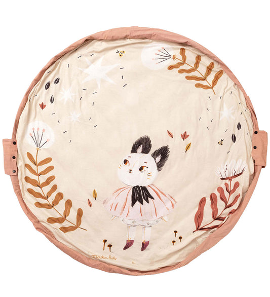 Play&Go x Moulin Roty Speelmat - 3-in-1 - Ø: 120 Cm - Aprés La - Play&Go - OneSize - Speelmaten