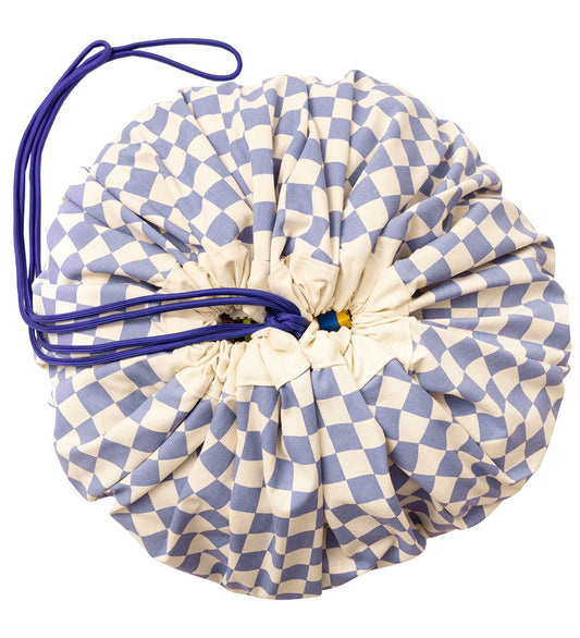 Play&Go Speelmat - Ø: 140 Cm - Vichy Purple - Play&Go - OneSize - Speelmaten