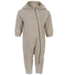 Mikk-Line Wagenspak m. Muts - Wol - Melange Offwhite - Mikk-Line - 1½ jaar (86) - Wagenspakken