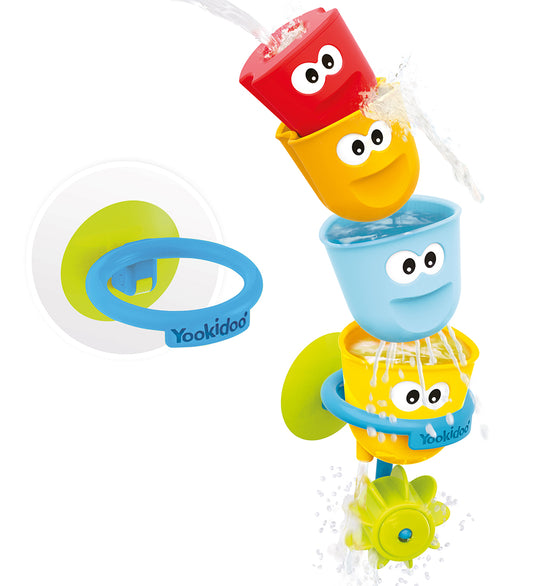 Yookidoo Badspeelgoed - Fill 'N' Spill Action Cups - Yookidoo - OneSize - Badspeelgoed