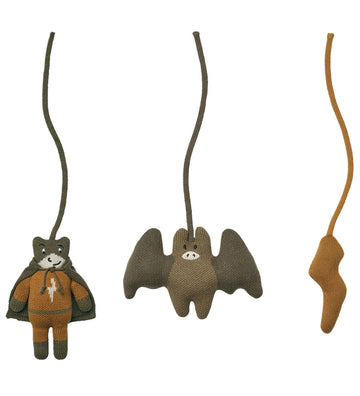 Liewood Hangspeeltje - Gebreid Poppen - 3-pack - Jones - Superhe - Liewood - OneSize - Wagenspanner