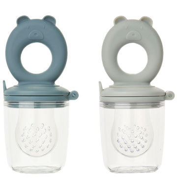 Liewood Voedselvoeders - Miranda - 2-pack - Whale Blue/Dove Blue - Liewood - OneSize - Food Feeders