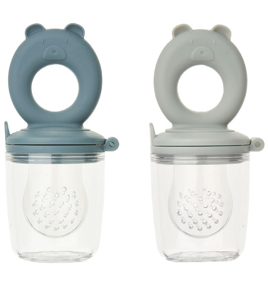 Liewood Voedselvoeders - Miranda - 2-pack - Whale Blue/Dove Blue - Liewood - OneSize - Food Feeders