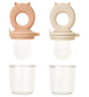 Liewood Voedselvoeders - Miranda - 2-pack - Toscane Rose/Apple B - Liewood - OneSize - Food Feeders