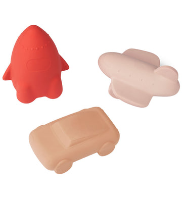 Liewood Badspeelgoed - 3-pack - Jacob - Rose Multi Mix - Liewood - OneSize - Badspeelgoed