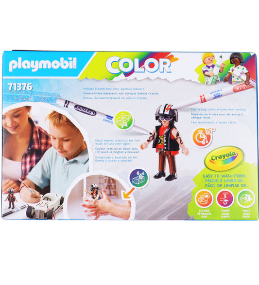 Playmobil Kleur - Raceauto - 71376 - 20 Onderdelen - Playmobil - OneSize - Auto´s