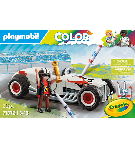 Playmobil Kleur - Raceauto - 71376 - 20 Onderdelen - Playmobil - OneSize - Auto´s