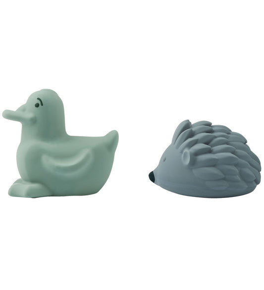 Liewood Badspeelgoed - 2-pack - Henrik - Pepermunt/Whale Blue Mi - Liewood - OneSize - Badspeelgoed
