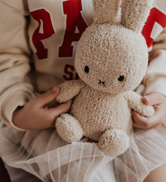 Bon Ton Toys Knuffel - 23 cm - Miffy Sitting Terry - Beige - Bon Ton Toys - OneSize - Knuffels
