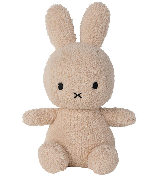 Bon Ton Toys Knuffel - 23 cm - Miffy Sitting Terry - Beige - Bon Ton Toys - OneSize - Knuffels