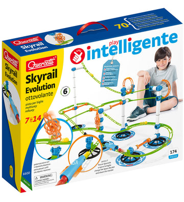 Quercetti Knikkerbaan - Skyrail Evolution Ottovolante Multiway R - Quercetti - OneSize - Knikkerbanen