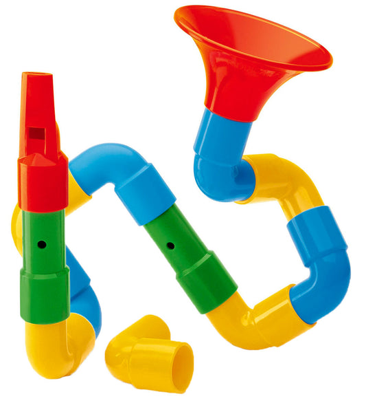 Quercetti Saxofoon - Zelf bouwen - 16 Onderdelen - 4170 - Quercetti - OneSize - Muziekinstrumenten