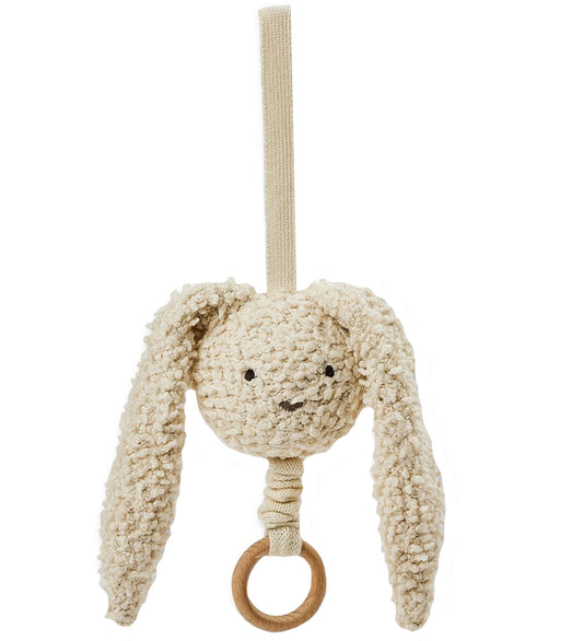 Smallstuff Muziekmobiel - Konijn - Off White Bouclé - Smallstuff - OneSize - Muziekmobielen