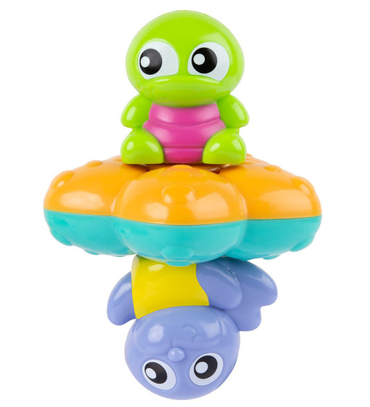 Playgro Badspeelgoed - ondersteboven Turtle - Playgro - OneSize - Badspeelgoed