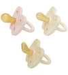 Hevea Fopspenen - 0-3 mnd. - 3-pack - Natuurlijk Rubber - Meisje - Hevea - 0-3 mnd - Fopspenen