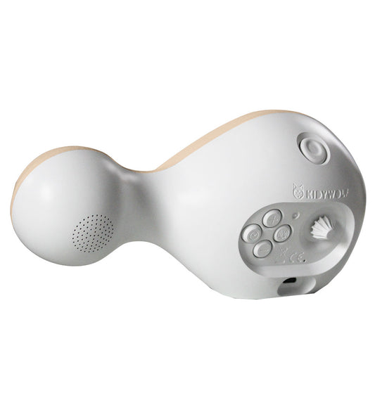 Kidywolf Wekker - Analoog/Digitaal - Kinderalarm - Brons - Kidywolf - OneSize - Nachtlampen