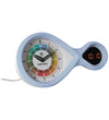 Kidywolf Wekker - Analoog/Digitaal - Kidya Alarm - Blauw - Kidywolf - OneSize - Nachtlampen