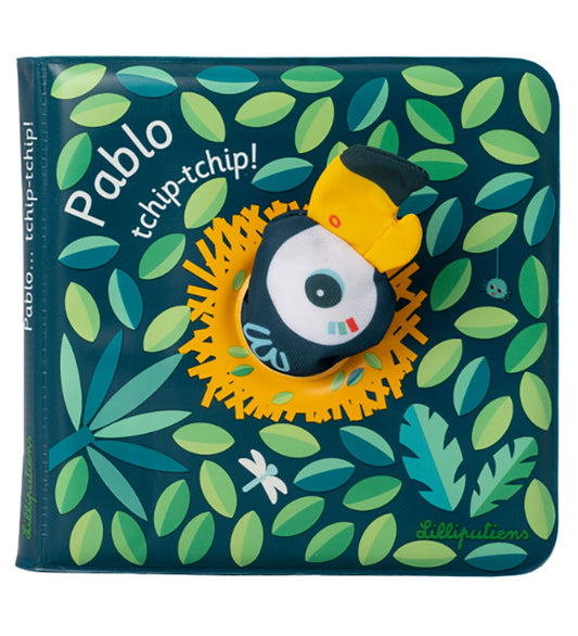 Lilliputiens Badboek - Pablo de vogel - Lilliputiens - OneSize - Badboekjes