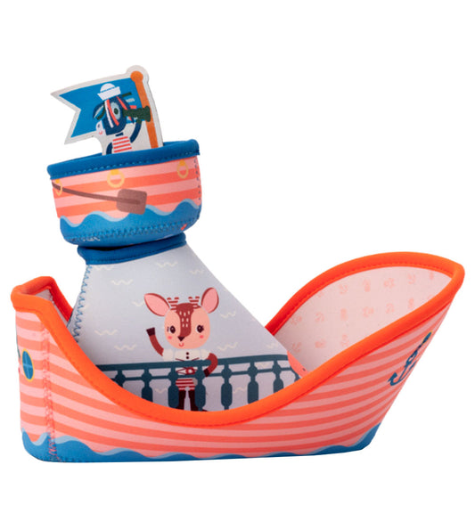 Lilliputiens Badspeelgoed - Jack de leeuw Piratenschip - Lilliputiens - OneSize - Badspeelgoed