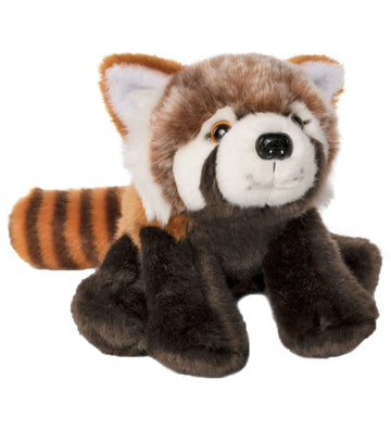 Living Nature Knuffel - 18x16 cm - Rood Pandawelpen - Oranje/Bru - Living Nature - OneSize - Knuffels