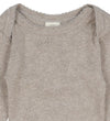 KleinsteLijk l/s - Nature Melange m. Pointelle - Smallstuff - 2 jaar (92) - Rompers Lange Mouw