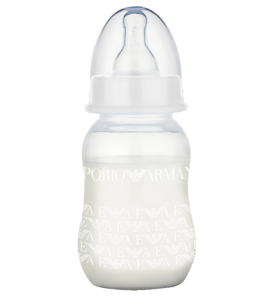 Emporio Armani Babyflesje - Plastic/Silicone - 130 ml - Wit - Emporio Armani - OneSize - Babyflesjes