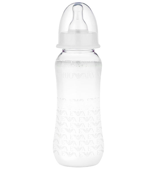 Emporio Armani Babyflesje - Plastic/Silicone - 240 ml - Wit - Emporio Armani - OneSize - Babyflesjes