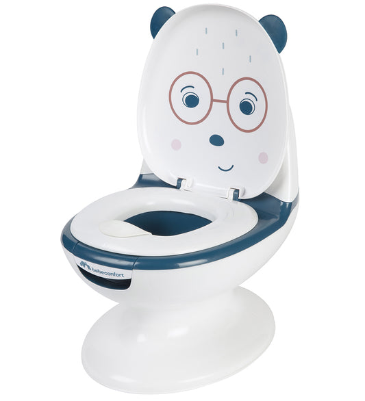 Bebeconfort Toilet - Mini - Wit/Blauw m. Beer - Bebeconfort - OneSize - Potjes
