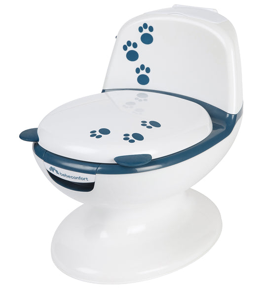Bebeconfort Toilet - Mini - Wit/Blauw m. Beer - Bebeconfort - OneSize - Potjes