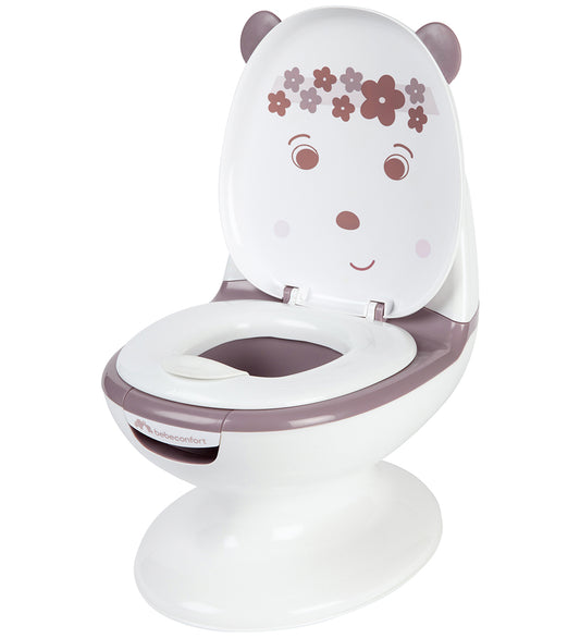 Bebeconfort Toilet - Mini - Wit/Lavendel m. Beer - Bebeconfort - OneSize - Potjes
