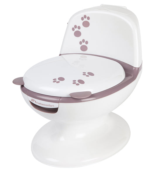 Bebeconfort Toilet - Mini - Wit/Lavendel m. Beer - Bebeconfort - OneSize - Potjes
