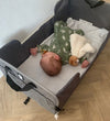Dooky Reisbed - 74x41 cm - Grijs Gevlekt - Dooky - OneSize - Bedden