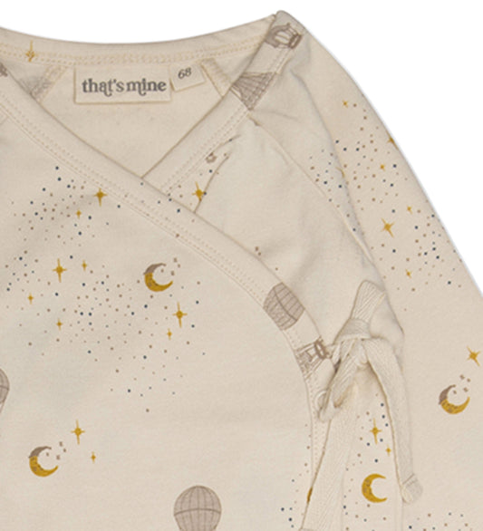 That's Mine Wikkelromper l/s - Elia - Dromerig - Thats Mine - 62 - Rompers Lange Mouw