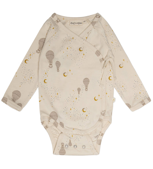 That's Mine Wikkelromper l/s - Elia - Dromerig - Thats Mine - 62 - Rompers Lange Mouw