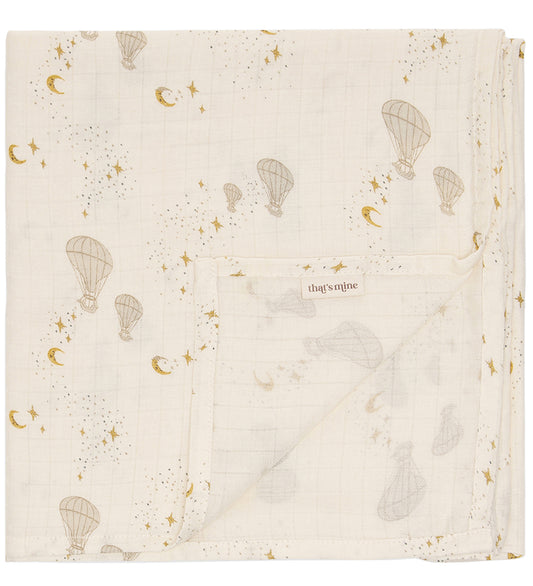 That's Mine Wikkeldoek - 120x120 cm - Jana - Dromerig - Thats Mine - OneSize - Wikkeldoeken
