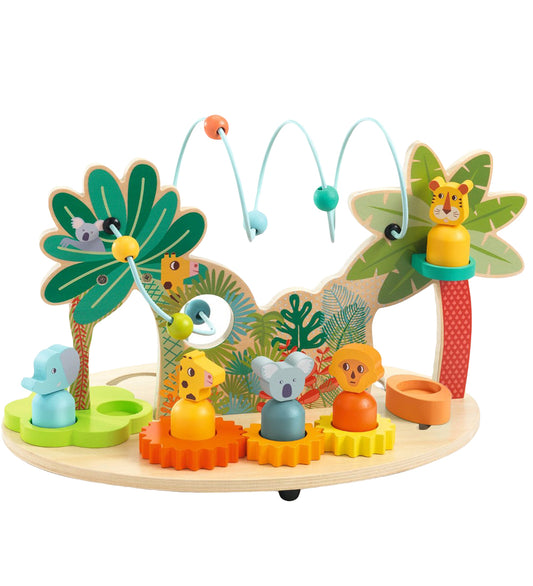 Djeco Activiteitenspeelgoed - Jungledieren - Multi BIG - Djeco - OneSize - Activiteitenspeelgoed