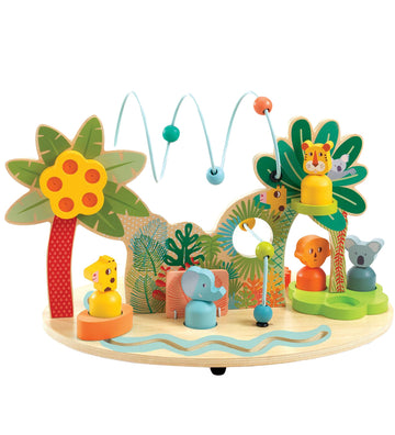 Djeco Activiteitenspeelgoed - Jungledieren - Multi BIG - Djeco - OneSize - Activiteitenspeelgoed
