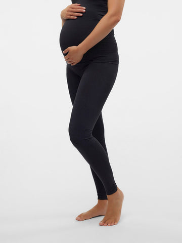 Legging Mamalicious Jeanne Zwart mt. L/XL