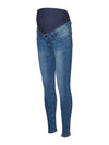 Jeans Mamalicious Slim Fit Blauw mt. M