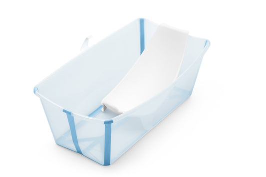 Badset Stokke® Flexi Bath® Bundle Transparent Ocean Blue