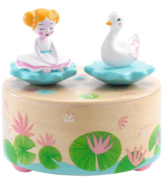 Djeco Magnetische muziekdoos - Zwanenmeer - Djeco - OneSize - Magnetisch speelgoed