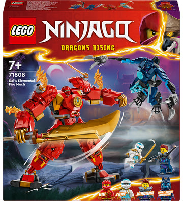 LEGO® Ninjago - Kai's elementaire vuurmecha 71808 - 322 Onderdel - LEGO® - OneSize - Blokken