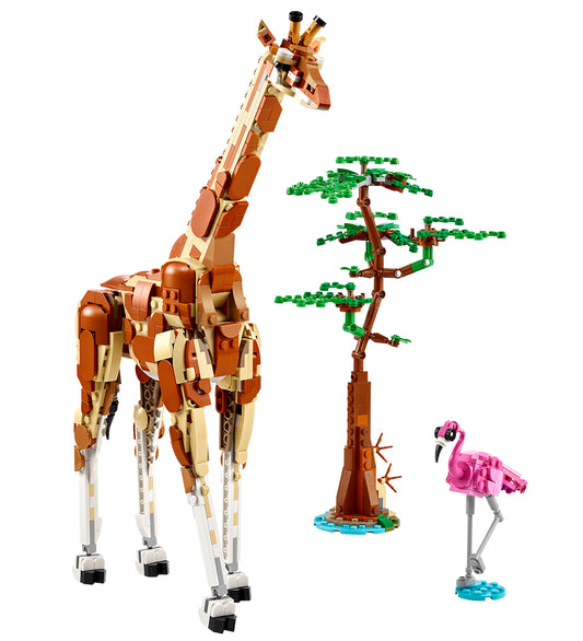 LEGO® Creator - Safaridieren 31150 - 3-in-1 - 780 Onderdelen - LEGO® - OneSize - Blokken