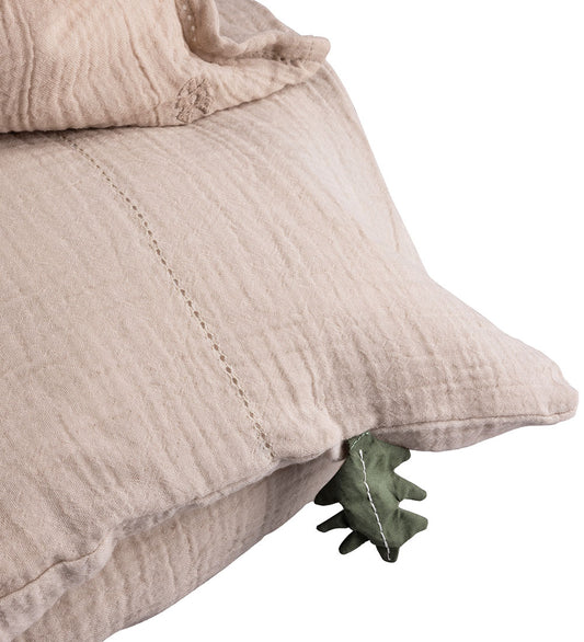 Sebra Beddengoed - Baby - Mousseline - Zeebries Beige - Sebra - OneSize - Beddengoed - Baby