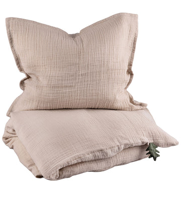 Sebra Beddengoed - Baby - Mousseline - Zeebries Beige - Sebra - OneSize - Beddengoed - Baby