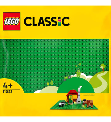 LEGO® Classic+ - Groen Bouwplaat - 11023 - LEGO® - OneSize - Blokken